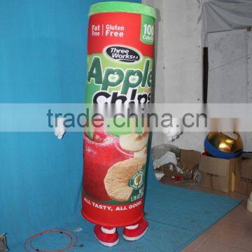 HI CE High Quality advertising potato chip mascot costume for sale