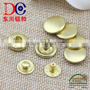 Brass Tin Brass Push Button Spring Snap Button,Snap Fasteren for Denim photo-1