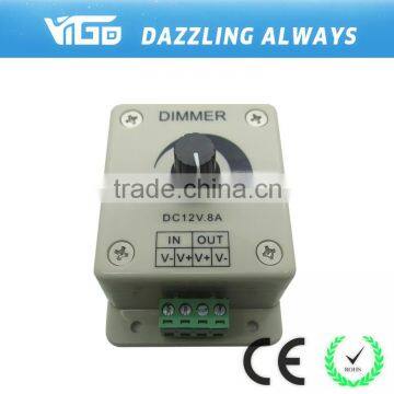 8A 12~24 Volt DC Single Color LED Dimmer