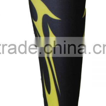 sublimated Nylon/Spandex compression calf sleeve