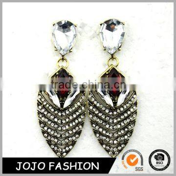 New Style Jewelry Anti Gold Statement Thailand Crystal Earring