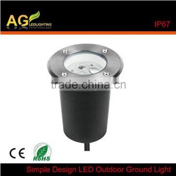 12V 3W IP67 Waterproof Outdoor Ground Spot Led light