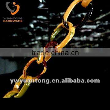 colorful aluminum jewelry O Chain