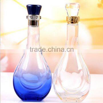 50cl gradient color glass wine bottle for Vodka
