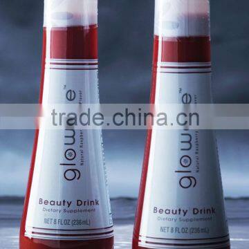230ml clear and beautiful glass bottle for juice