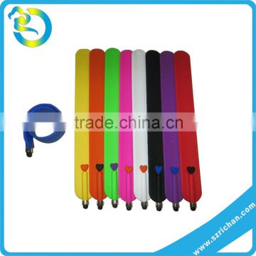 Wholesale Customized Silicone Slap Stylus Band With For Screen