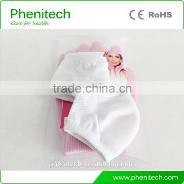 Moisturizing cooling gel heel socks soften dry skin gel socks