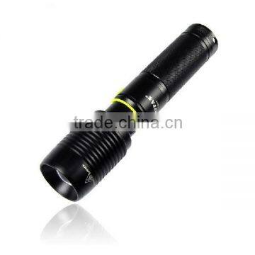 POPPAS 6618 XM-L2 Output 600LM High Power With Usb Rechargeable Flashlight photo-2