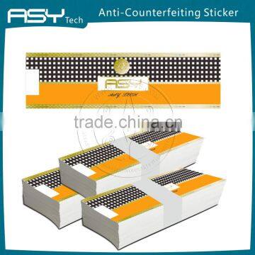 Cigarette Security Paper Label photo-2