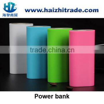 High quality custom logo universal portable power bank 5200mah