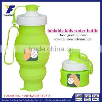 Custom logo kids bicycle bottle joyshaker silicone water bottle factory