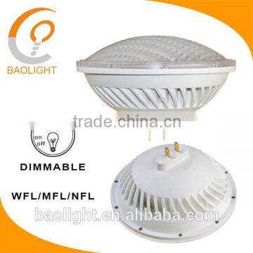 120V 36W Dimmable LED Flood Light PAR56 bulb for 300W halogen replacement, Mogul End Prong GX16D base