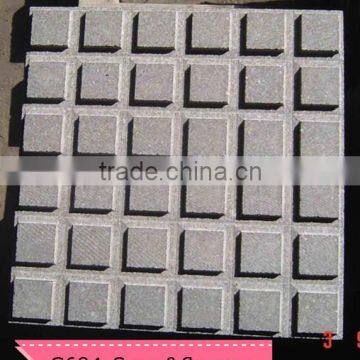 sawn and groove G684 paving stone