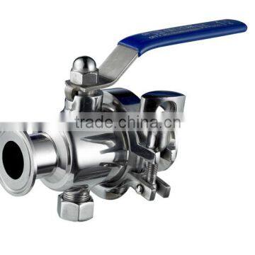 SS316L Stainless Steel Sanitary Straight Ball Valve photo-3
