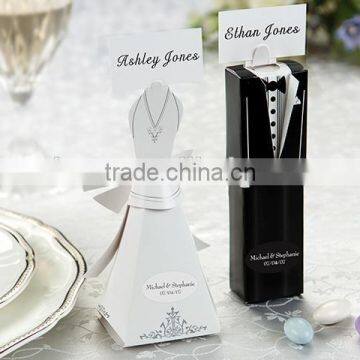 Personalized Tux and Gown Favor Boxes