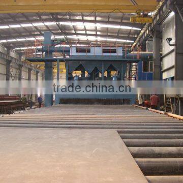 Roller Conveyor Plate/Sheet Rust Sandblast Removal Equipment photo-3