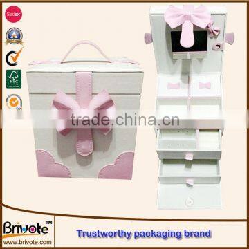 leather pill box/leather packaging box/leather hat box