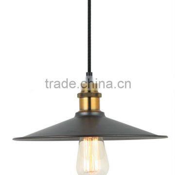 Rustic Pendant lights, Rounded Metal Lamp Shade Pendant Lighting,Linear Suspension Lighting