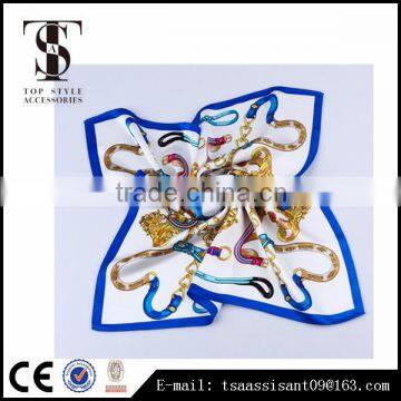 Factory Direct Custom Digital Printed Chinese Silk Scarf Silk Scarf Manufacturing