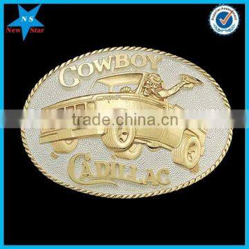 3D design western belt buckle