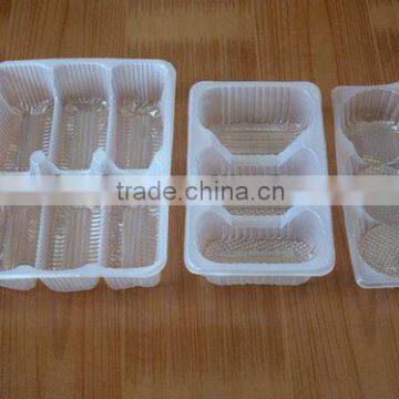 Plastic Food Tray With Dividers