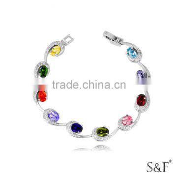 1462311 unique charm 925 silver bracelet