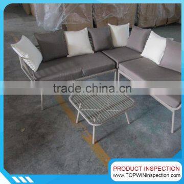 Quality Control Service Rattan Sofa Set inspection service