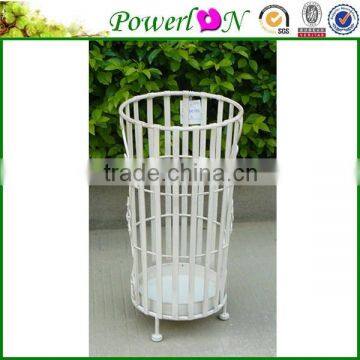 Vintage Stylish White Umbrella Stand Storage Holder Garden Ornament For Patio I25M TS05 X00 PL08-5832