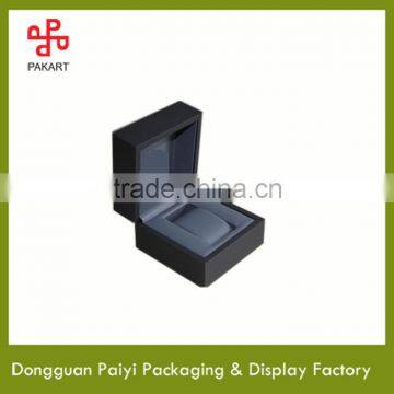 wooden black luxury watch display box