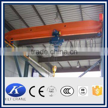 single girder 10t bridge crane for workshop