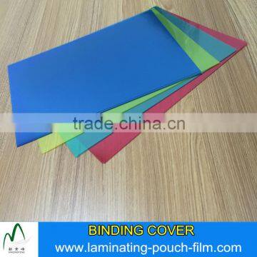 0.1-0.6mm a3 a4 Colorful PVC Binding Covers Red Blue Binding Sheets