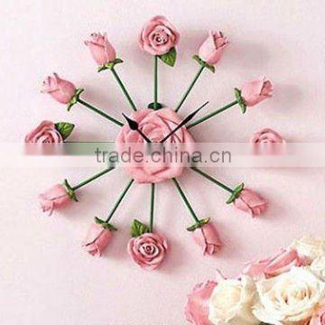 Rose Wall Clock