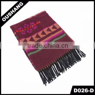 D026-D Acrylic Wrap 2016 Scarf Tassel Scarf