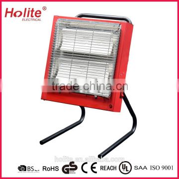 220-240V 2x1400W portable ceramic infrared heater home heater with CE RoHs UL