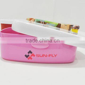 Sublimation Plastic Custom Printed Children Lunch Box Sandwich Box photo-4