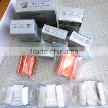 Professional Manufacturer Supply C Shape Cable Aluminum Crimp Connector Clamp for ABC Line photo-5