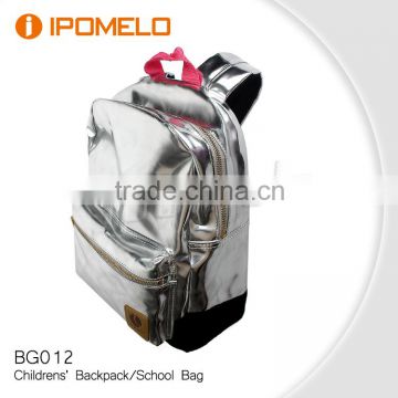 PU leather Backpack Bag for High School Students