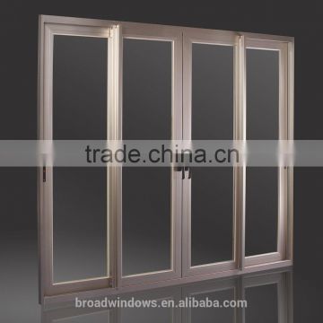 Excellent wind loading performance balcony sliding glass doors