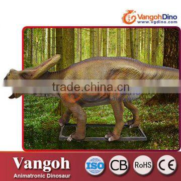 Fiberglass Outdoor Amusement Equipment Dinosaur Protoceratops 2014 new