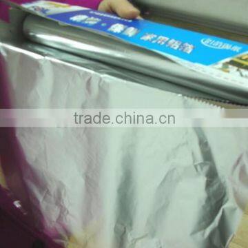 Jumbo Roll Aluminium Household Foil 10 microns with SGS certificate factory price good quality