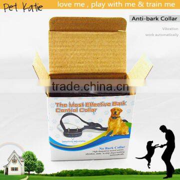 7 Level Adjustable Vibrating Electric Bark Collar for Pet Dog Training