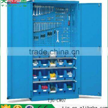 TJG-CW07 Taiwan Metal Garage Cabinets Storage Tools With 4 Shelves For Sale