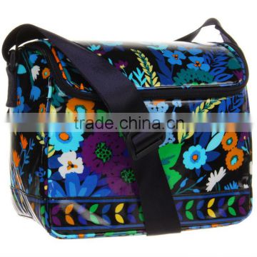 Fashion 100% cotton with PVC lamination thermal lunch box bags