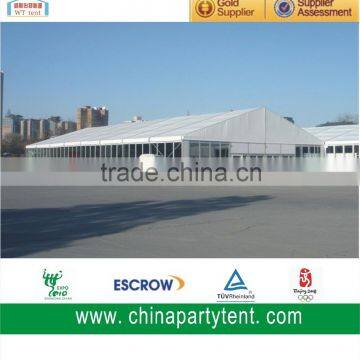 High quality strong aluminum frame clear span tent storage warehouse tent