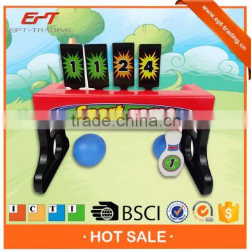 Happy play bowling ball toss game toys set