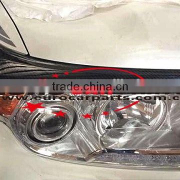 carbon fiber llight brows for land crusier 200 W-style body kit