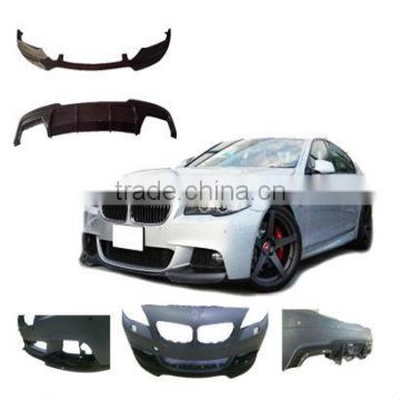 Carbon Fiber diffuser spoiler and front lip spoiler for bmw F10 V style