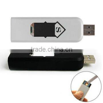 Portable Electronic USB Rechargeable Lighter Flameless Superman Cigar Cigarette Lighter Silent Windproof No Gas Gadget Case photo-4