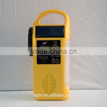 whole sales digital noaa solar camping light radio