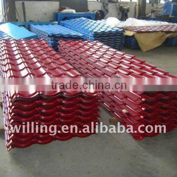 Color Steel Roofing Tile / Color/Galvanized corrugated roofing sheet/Metal tile sheet